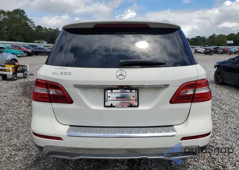 2013 Mercedes-Benz Ml 350 from USA, damaged, VIN 4JGDA5JB1DA189717